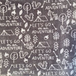 Baby fabric- let’s go on an adventure